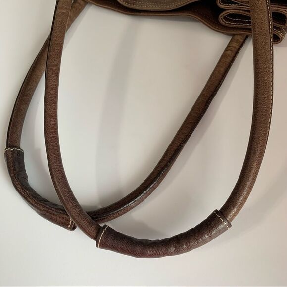 🖤 Brighton | Leather Expandable Shoulder Bag - Picture 9 of 9